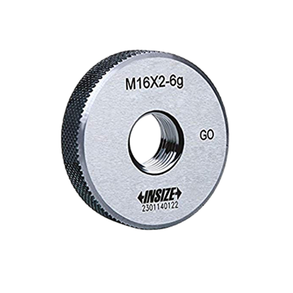 Calibrador De Rosca Anel M Insize - M10x1.5 | 6g - Passa | 41